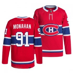 Montreal Canadiens Trikot Sean Monahan 91 Adidas Rot Authentic - Herren